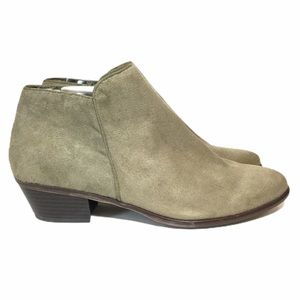 Madeline Tiana Faux Suede Tan Booties 9.5M